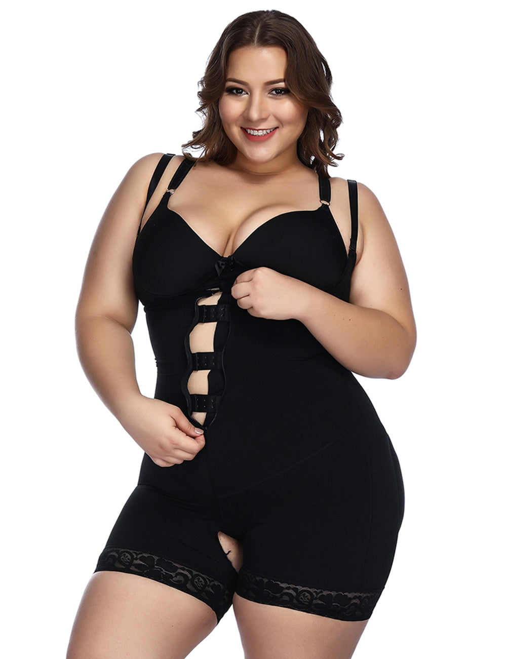 POWERNET ZIP BODYSUIT