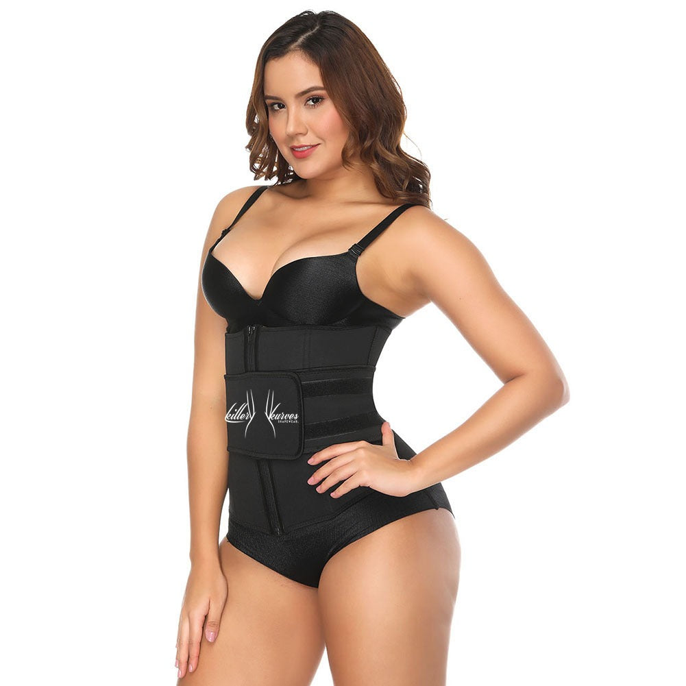 CLIP, ZIP & GRIP WAIST TRAINER